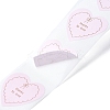 500Pcs Heart with Thank You Roll Stickers DIY-U008-01G-3