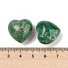 Dyed Natural Imperial Jasper Heart Palm Stone G-Q021-03F-3