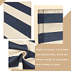 Stripe Pattern Canvas Cloth Chair Replacement DIY-WH0283-63A-4