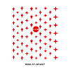 3D Star Sea Horse Bowknot Nail Decals Stickers MRMJ-R090-57-DP3207-2