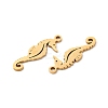 201 Stainless Steel Pendants STAS-K251-063G-2