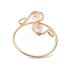 Shell Pearl Finger Rings RJEW-TA00131-4