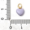 Brass Enamel Charms KK-A268-12G-01-3