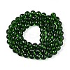 Transparent Glass Bead Strands GLAA-R095-10mm-29-2
