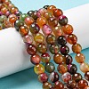 Natural Agate Beads Strands X-G-C082-A01-01-3
