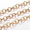 Ion Plating(IP) 304 Stainless Steel Rolo Chains CHS-P001-19G-0.8MM-1