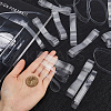 12 Pairs 3 Style Transparent TPU Anti-Loose Shoelace for High-heeled Shoes FIND-CP0001-95-3