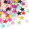 120Pcs 12 Colors Opaque Resin Sea Animals Cabochons CRES-TA0001-30-3