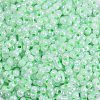 Opaque Colours Luster Glass Seed Beads X1-SEED-K010-04C-2