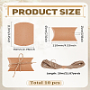 16Pcs Kraft Paper Pillow Candy Box Treat Boxes CON-LP0001-10-2
