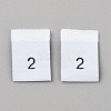Polyester Sewing Label DIY-WH0578-37A-02-1