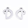 Non-Tarnish 201 Stainless Steel Charms X-STAS-T044-217P-D-2