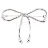 Bowknot Alloy Brooches for Women JEWB-WH20003-09P-1
