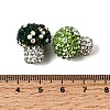 Handmade Polymer Clay Rhinestone Beads CLAY-Z005-01A-3