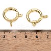 Brass Spring Ring Clasps KK-CBA1AE8-05E-G-3