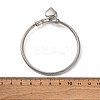 304 Stainless Steel Charm Bangles LS-BJEW-K280-03P-5