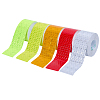 5 Rolls 5 Colors PET & PVC AUMO-mate Car Reflective Strip Sticker AJEW-SP0002-18-6