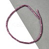 Synthetic Imperial Jasper Dyed Beads Strands G-D077-B01-09-2