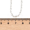 2.2MM Brass Ball Chain Necklaces for Men Women NJEW-L012-06S-5