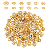 120Pcs 12 Styles Alloy Flower Bead Caps FIND-UN0015-76-1
