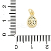 Brass Micro Pave Cubic Zirconia Pendants KK-U056-09G-3