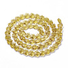 Transparent Glass Beads GLAA-Q066-14mm-C11-2