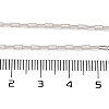 925 Sterling Silver Paperclip Chains STER-P064-02S-3