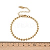 4MM 304 Stainless Steel Heart Link Chain Bracelets for Women LS-BJEW-G759-07G-3
