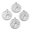 Non-Tarnish 201 Stainless Steel Pendants STAS-N098-143P-2