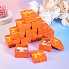 Square Paper Jewelry Ring Gift Boxes with Bowknot CON-TAC0010-80A-8