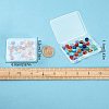 28Pcs 7 Style atural Carnelian & Yellow Aventurine & Tiger Eye & Green Aventurine & Turquoise & Lapis Lazuli & Amethyst Cabochons G-SC0002-13B-6