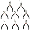 8Pcs 8 Styles Carbon Steel Wire Cutters PT-YW0002-02-1