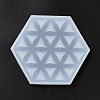 DIY Life of Flower Textured Cup Mat Silicone Molds SIMO-H009-05G-3