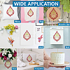 1Pc PET Hollow Out Drawing Painting Stencils DIY-MA0005-20B-03-5