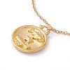 Ion Plating(IP) 304 Stainless Steel Pendant Necklace for Men Women STAS-H169-01D-2