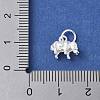 925 Sterling Silver 3D Chinese Zodiac Charms STER-P066-01S-02-3