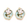 Alloy Enamel Pendants ENAM-K076-11A-G-1
