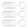 Brass Linking Rings KK-S327-03P-1