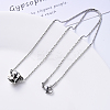 Non-Tarnish 304 Stainless Steel Boston Link Chain Necklace NJEW-S420-005D-P-5