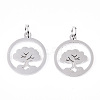 Non-Tarnish 304 Stainless Steel Pendants LS-STAS-N103-03P-1