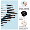 Painting Brush Set AJEW-NB0001-52-4