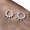Spiked 316 Stainless Steel Cartilage Earrings AJEW-C044-15AS-3