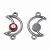 304 Stainless Steel Enamel Connector Charms STAS-N087-61-01P-1