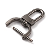 Zinc Alloy Swivel Lobster Claw Clasps FIND-WH0145-85C-B-2