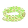 Luminous Handmade Enamel Gold Sand Glass Beads Strands LAMP-U004-08B-3