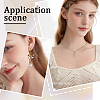 10Pcs Brass Micro Pave Cubic Zirconia Cup Pearl Peg Bails Pin Pendants KK-BBC0008-98-5
