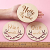 Basswood Milestone Cards WOOD-TA0002-44-7