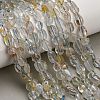 Natural Topaz Beads Strands LS-G-D108-A04-03-1