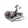 Natural Amethyst Cluster Base Sculpture G-N347-02B-2
