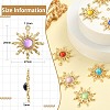 26Pcs 13 Colors Acrylic Pendants RB-CJ0001-04-2